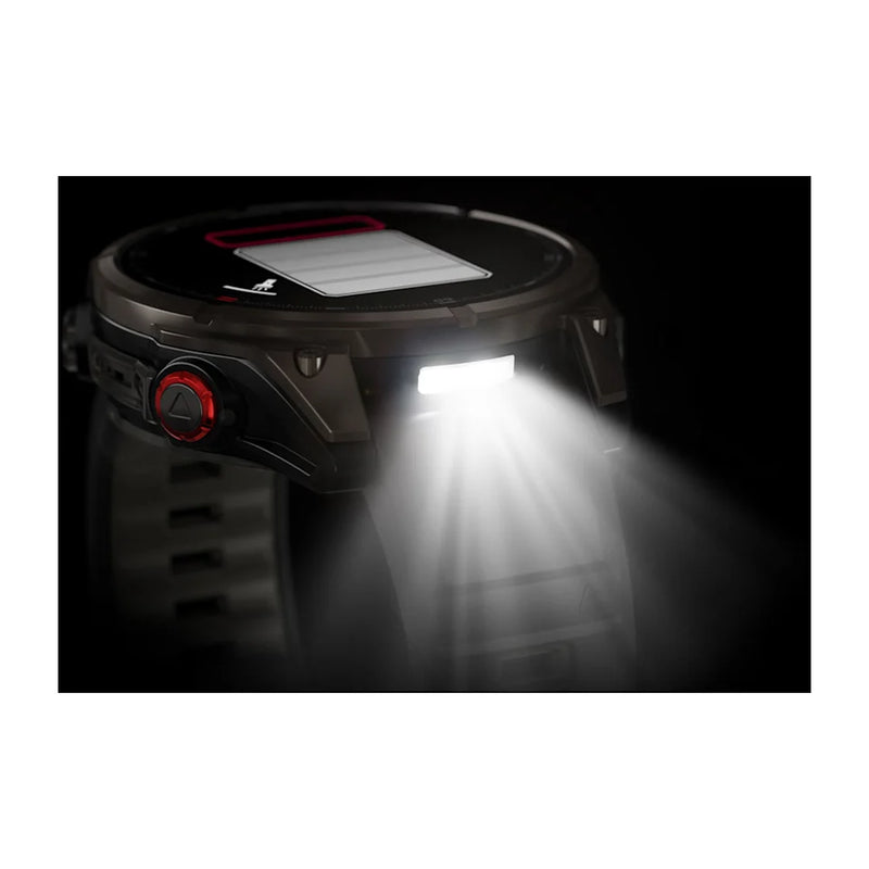 Fenix 8 Pro GPS Smartwatch AMOLED, 47mm - Sapphire, Carbon grey DLC titanium with Black/pebble grey silicone band - 010-03198-01