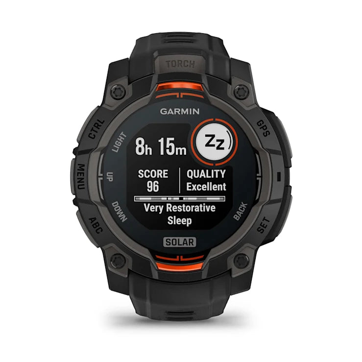 Instinct 3 – 45 mm GPS Smartwatch, Solar, Black with Black Band - 010-02934-00