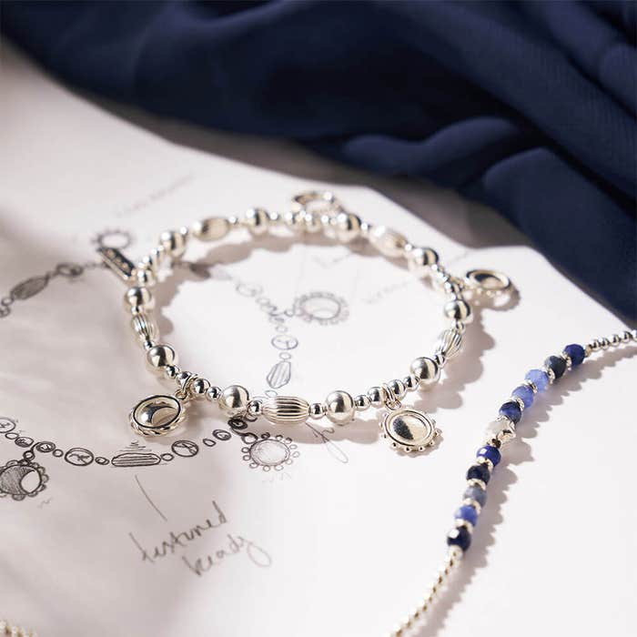 Phases Of The Goddess Bracelet - Silver - SBMUL4M