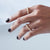 Studded Pearl Ring - Gold