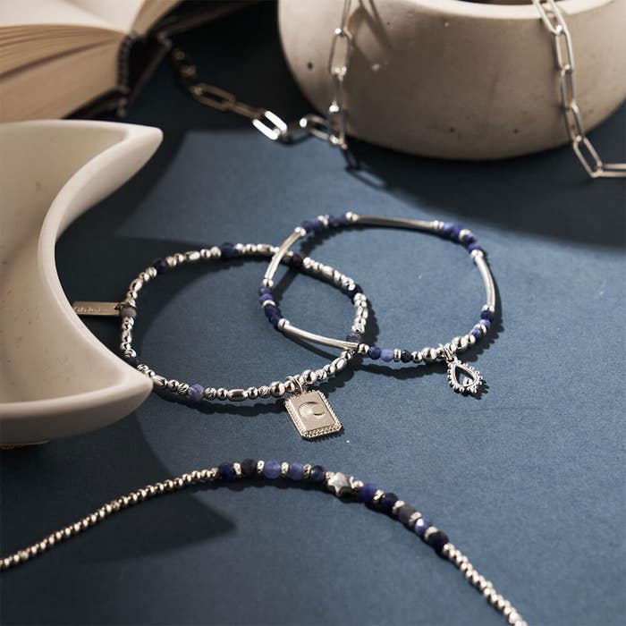 Reflect Sodalite Set Of 2 Bracelets - Silver - SBSET33663368