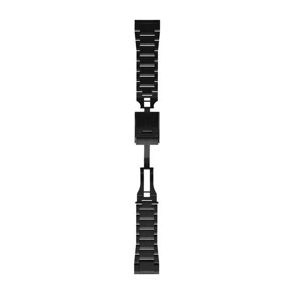 QuickFit Watch Strap, 26mm - Carbon Grey DLC Titanium Dive