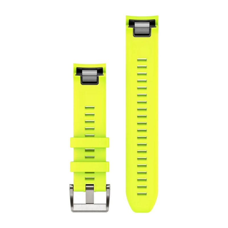 QuickFit Watch Strap, 22mm - Amp Yellow Silicone