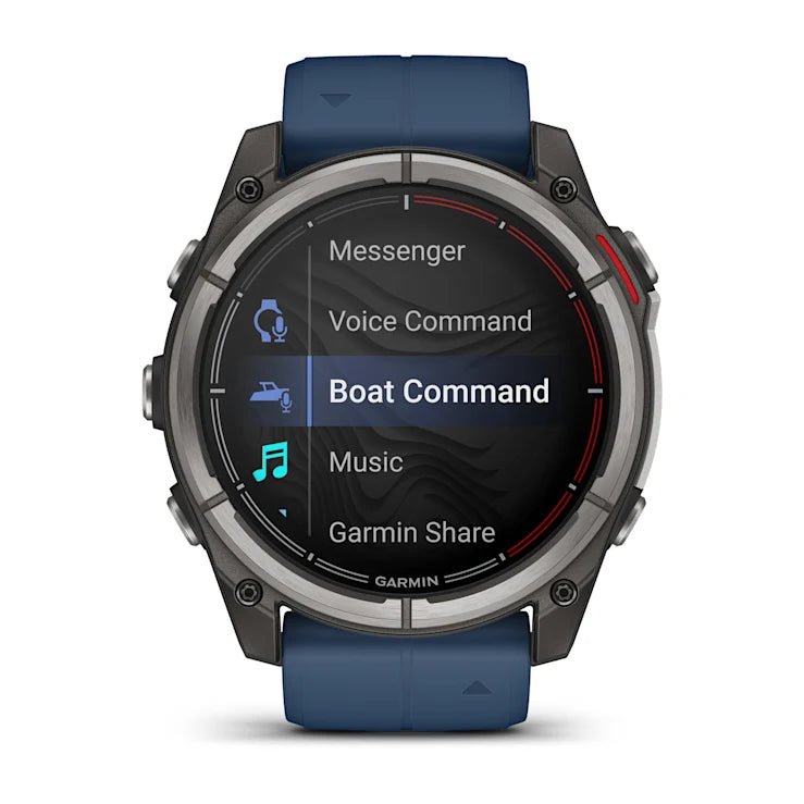 Quatix 8 AMOLED Marine GPS Smartwatch, 51mm - 010-02905-91