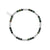 Men's Kambaba Jasper Twisted Rice Bracelet - Silver - SBKJTOM