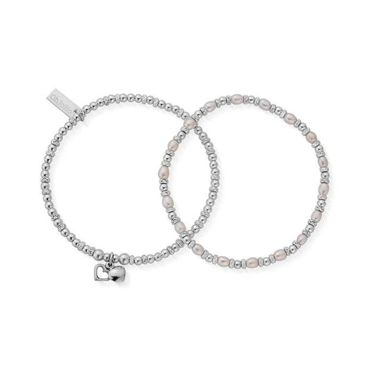 Forever Love Set of 2 - Silver - SBSETFOREVER18