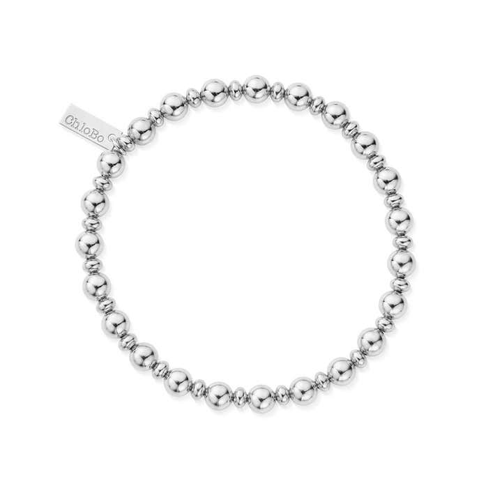 Men's Slim Round Bracelet - Silver - SBSLMRM