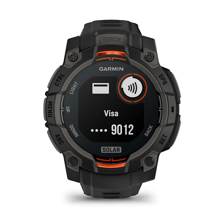 Instinct 3 – 45 mm GPS Smartwatch, Solar, Black with Black Band - 010-02934-00