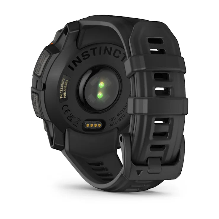 Instinct 3 – 45 mm GPS Smartwatch, Solar, Black with Black Band - 010-02934-00