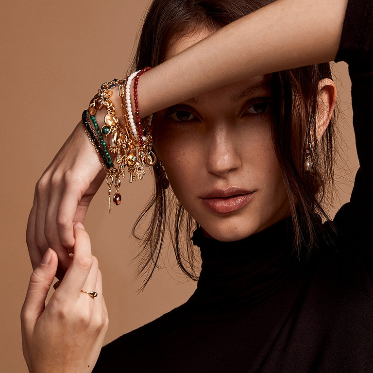 Biography Malachite Bracelet - Gold - 55000YDGB