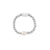 Mini Pearl Ring, Medium - Silver - SR2RP