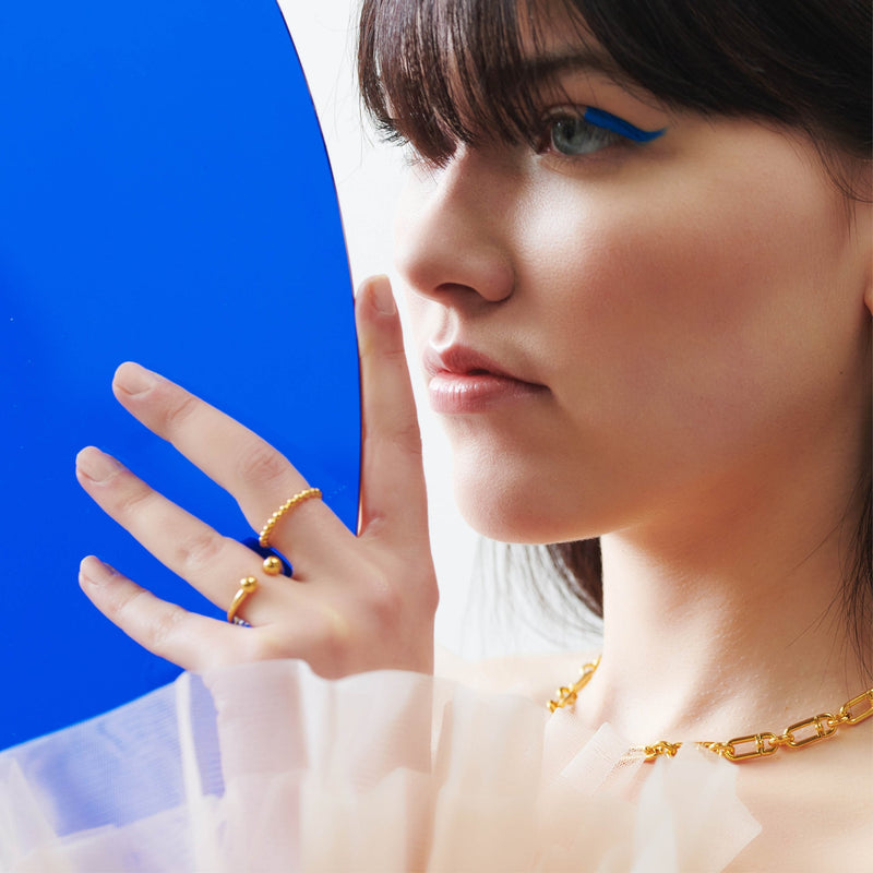 Stellar Orb Stacking Ring - Gold - BPR01GP