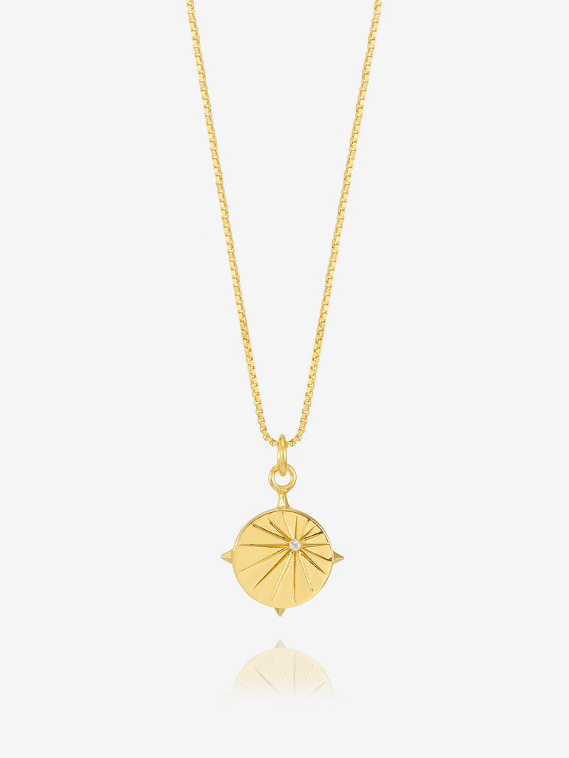 North Star Necklace - Gold - NSN4GP