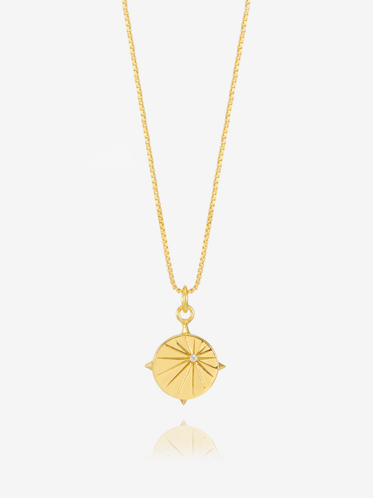 North Star Necklace - Gold - NSN4GP