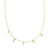 Night Sky Necklace - Gold - GN3327