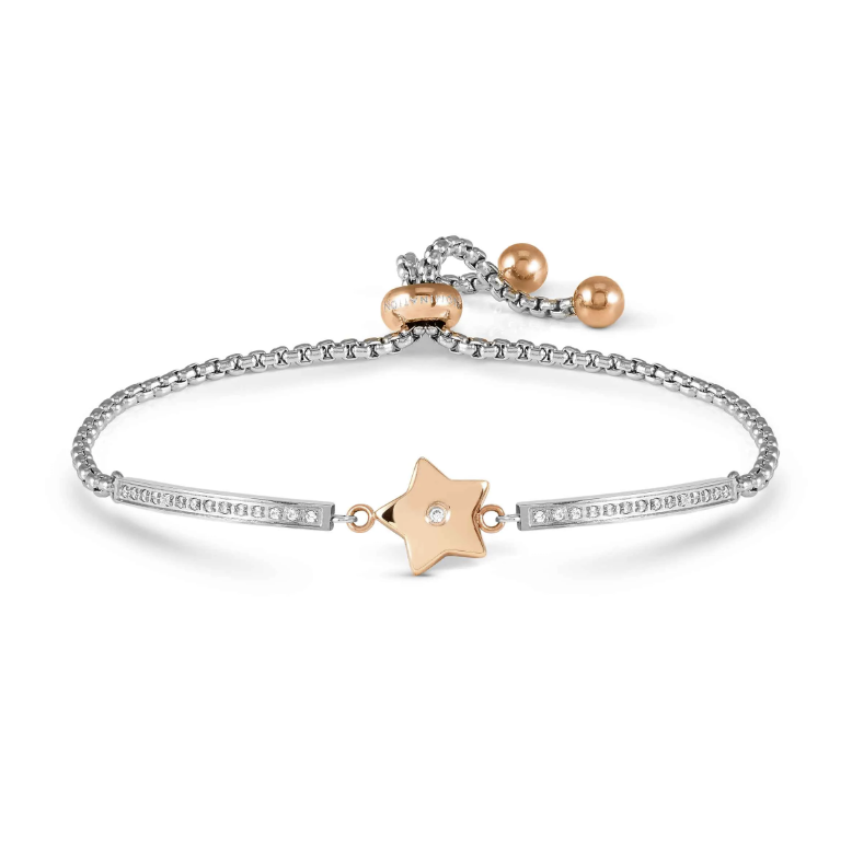 Milleluci Star Bracelet - Silver/Rose - 028017/023