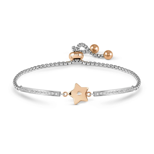 Milleluci Star Bracelet - Silver/Rose - 028017/023
