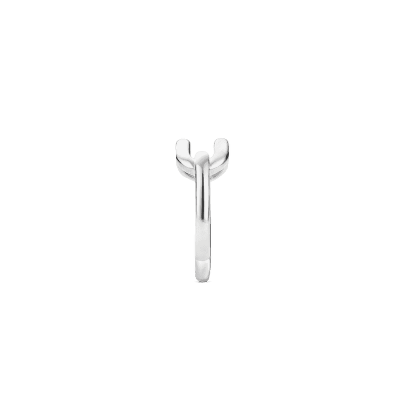 Milano Oval Link Ring - Silver