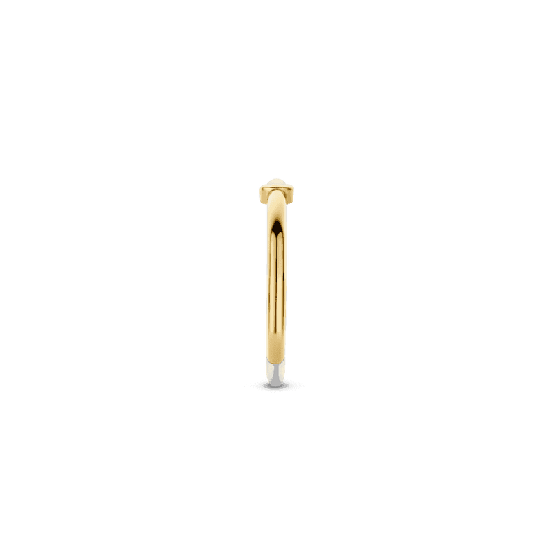 Mother Of Pearl Ring - Gold