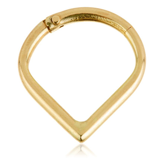 Wishbone Hinged Ring - 14ct Yellow Gold - TLMR86-14K-Y-1.0-8