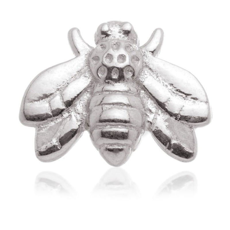 Internal Bee Attachment - 14ct White Gold - TLQ110-14K-W