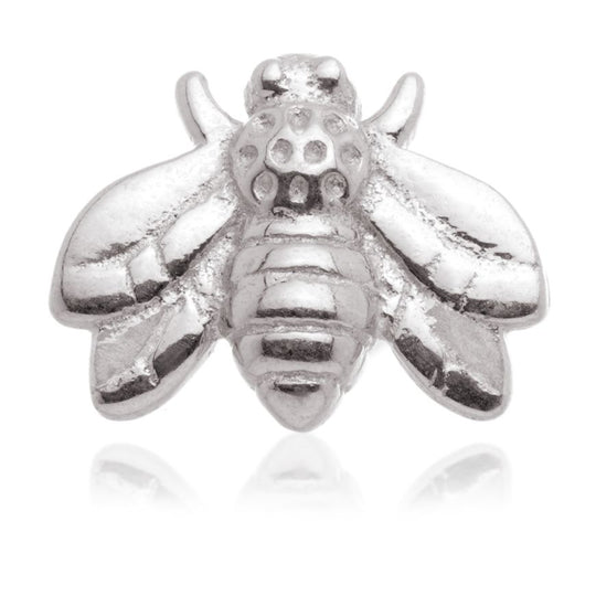 Internal Bee Attachment - 14ct White Gold - TLQ110-14K-W