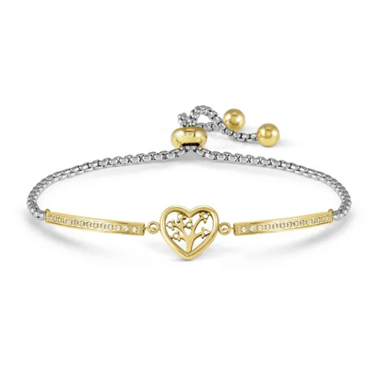 Milleluci Tree Of Life Bracelet - Silver/Gold - 028021/017