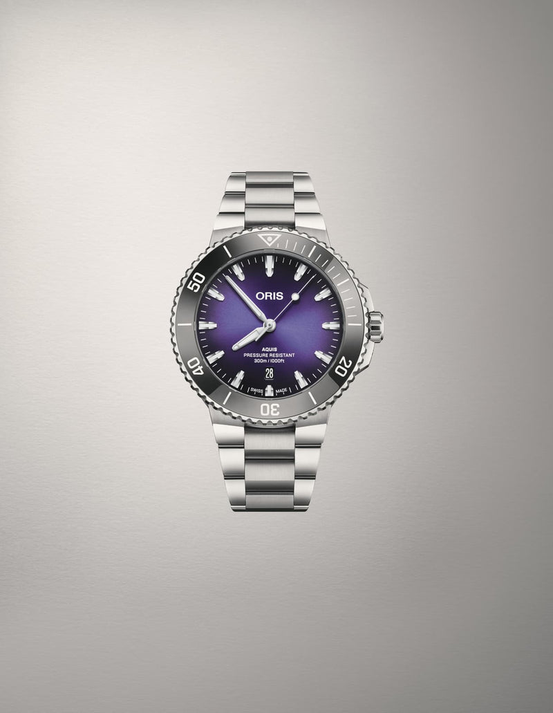Aquis Date Taste Of Summer Watch, Violet