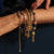 Compassion Sodalite Bracelet - Gold - GBSBB1132
