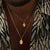 Men's Curb Chain Om Necklace - Silver - SNCC2674M