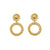 Sun Statement Earrings - Gold - CC-G-ER-3-S1