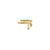 Brandita Heart & Orb Ring Set - Gold