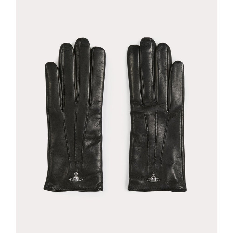 Classic Leather Gloves - Black