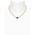 Loelia Necklace - Silver/Black