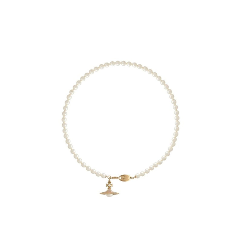 Simonetta Pearl Necklace - Gold