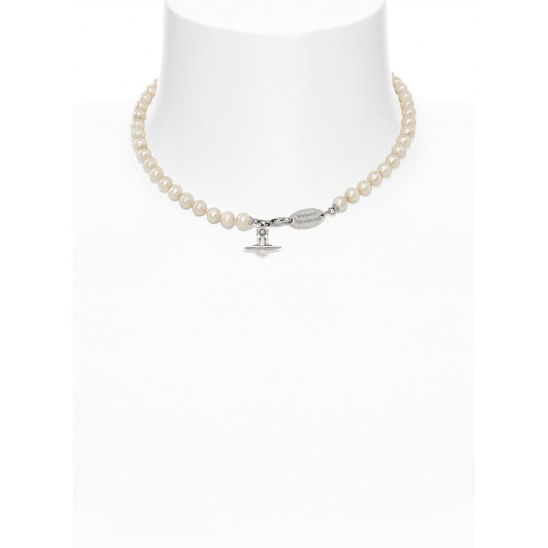 Simonetta Pearl Necklace - Silver - 63010085