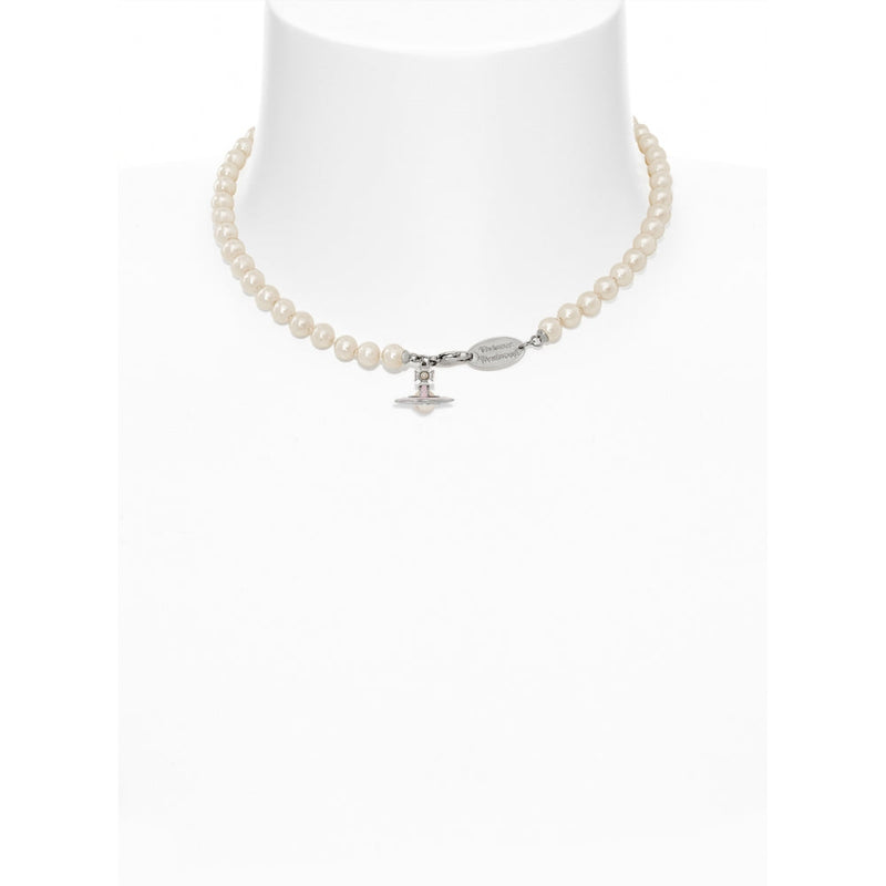 Simonetta Pearl Necklace - Silver - 63010085