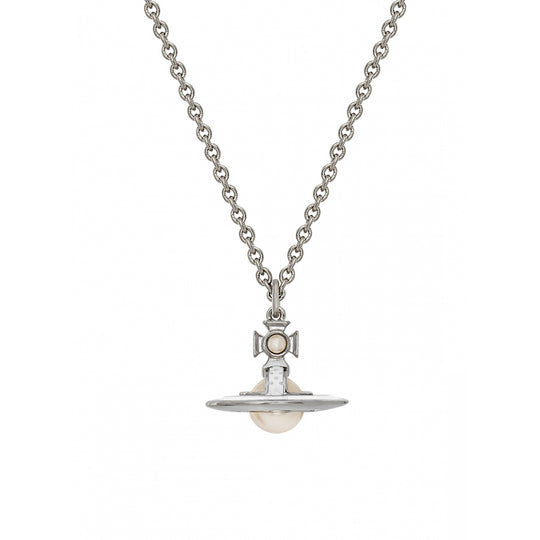 Simonetta Pendant - Silver/White - 630203FB-02P113
