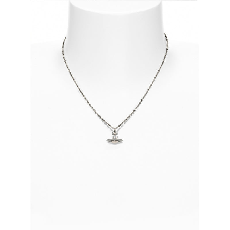Simonetta Pendant - Silver/White - 630203FB-02P113