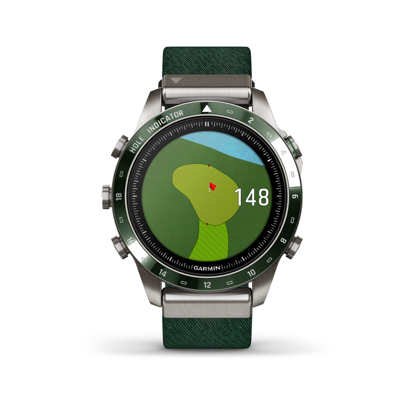 MARQ Golfer Gen 2 Smart Watch, 46mm - Green - 010-02648-21