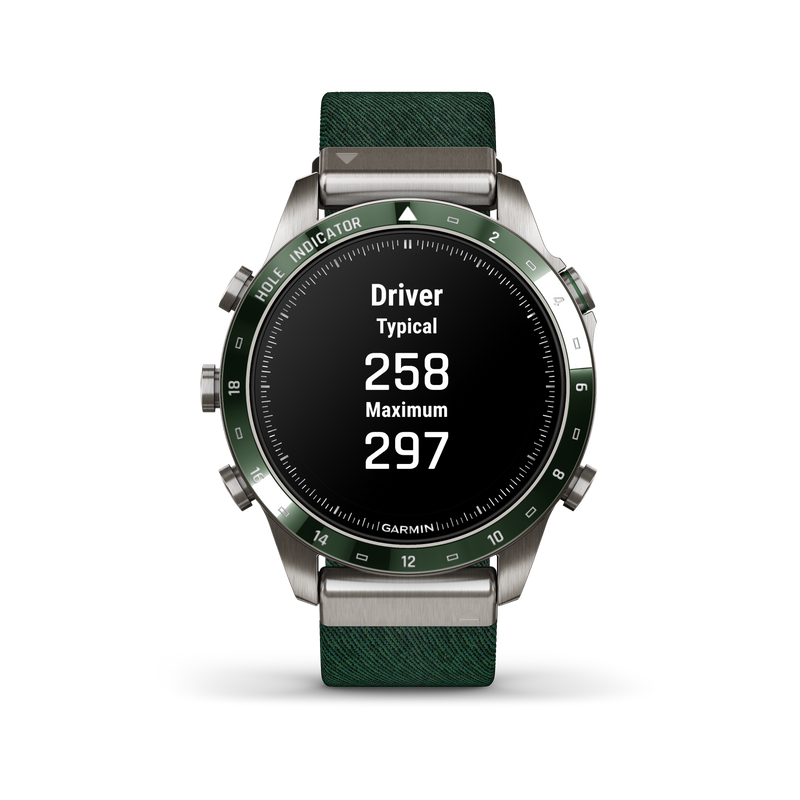 MARQ Golfer Gen 2 Smart Watch, 46mm - Green - 010-02648-21