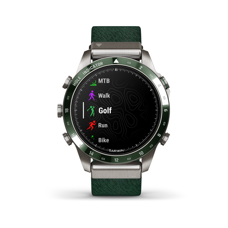 MARQ Golfer Gen 2 Smart Watch, 46mm - Green - 010-02648-21
