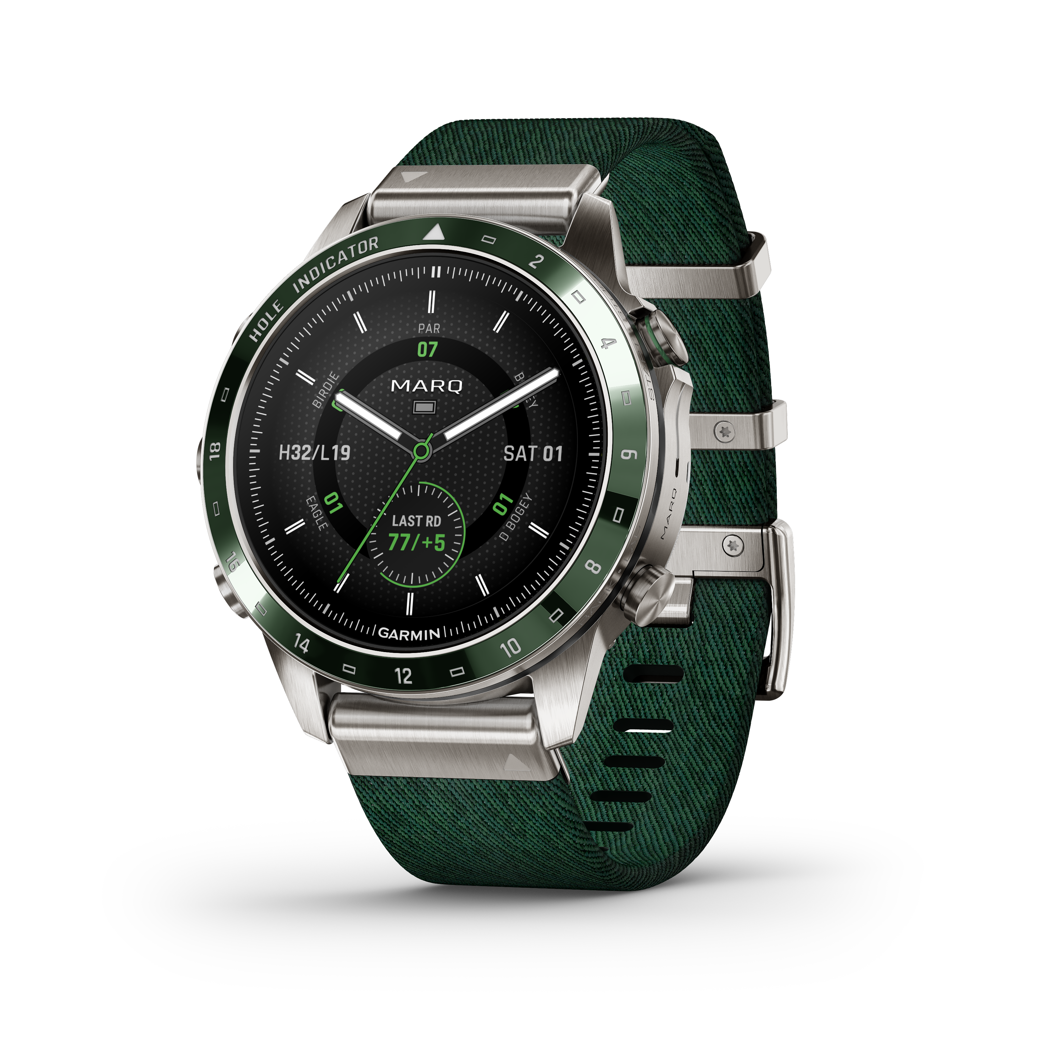 MARQ Golfer Gen Smart Watch, 46mm Green 010-02648-21 – Sarah