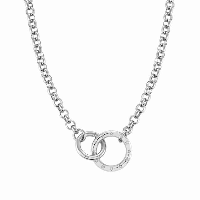 Infinito CZ Necklace - Silver -  028203/001