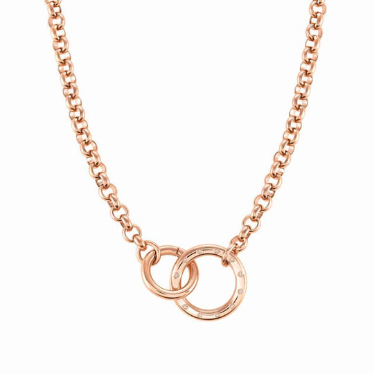 Infinito CZ Necklace - Rose - 028203/011