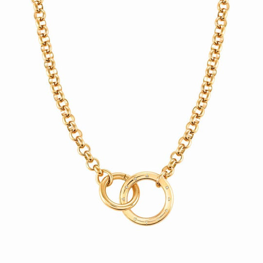 Infinito CZ Necklace - Gold - 028203/012