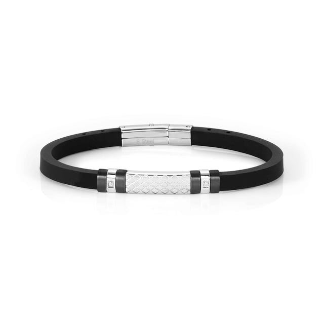 City Bracelet - Black/Silver - 028804/015