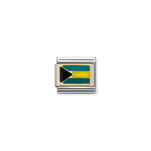 Composable Bahamas Flag Link - Gold - 030235/19