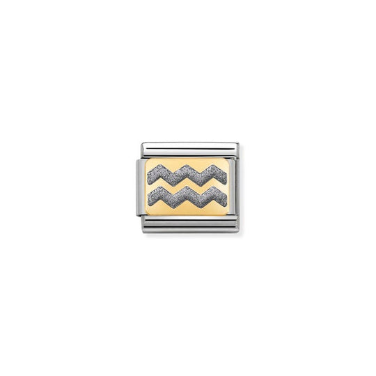 Composable Classic Silver Zigzag Link - Gold - 030280/40