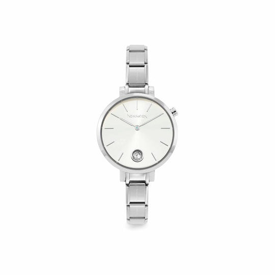 Composable Round Ladies Watch - Silver - 076033/017